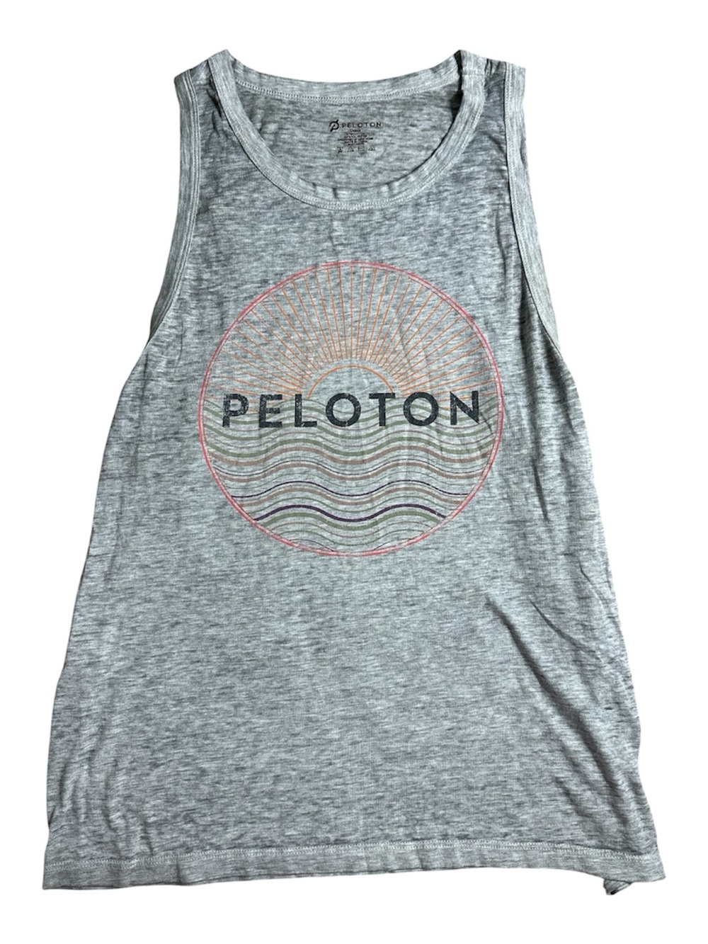 Peloton Women's Grey Logo Tank Top